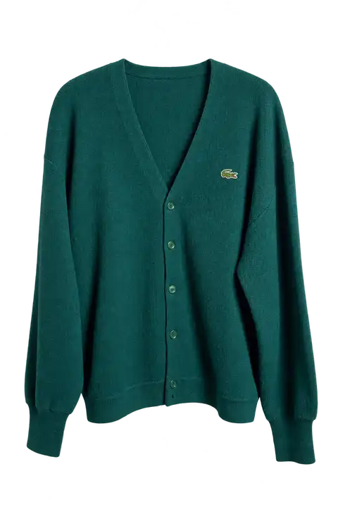 Lacoste — Cardigan Lacoste vert