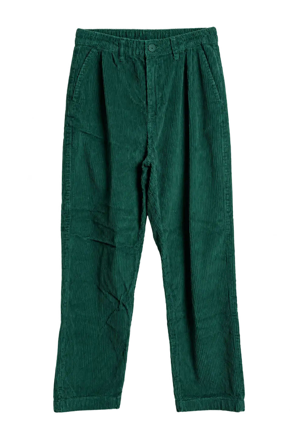 Pantalon en velours côtelé vert ASOS DESIGN