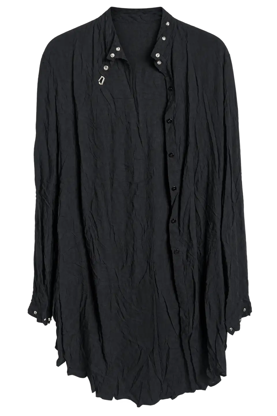 Chemise longue Versace Jeans noire