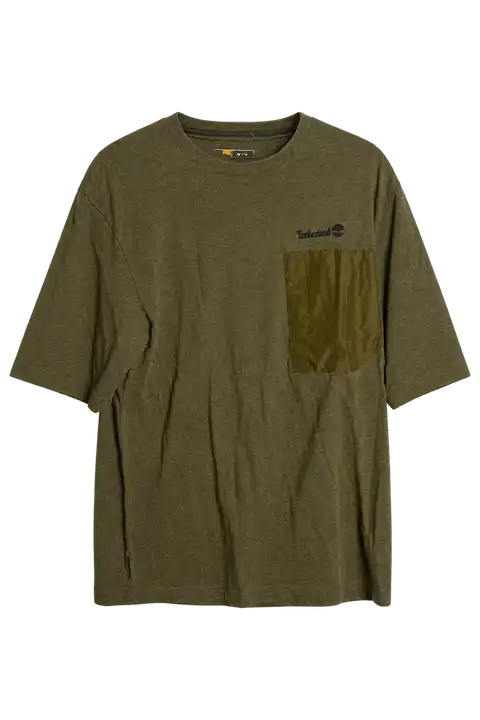 timberland — T-shirt Timberland vert olive