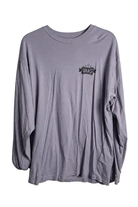 Vans — T-shirt manches longues Vans violet