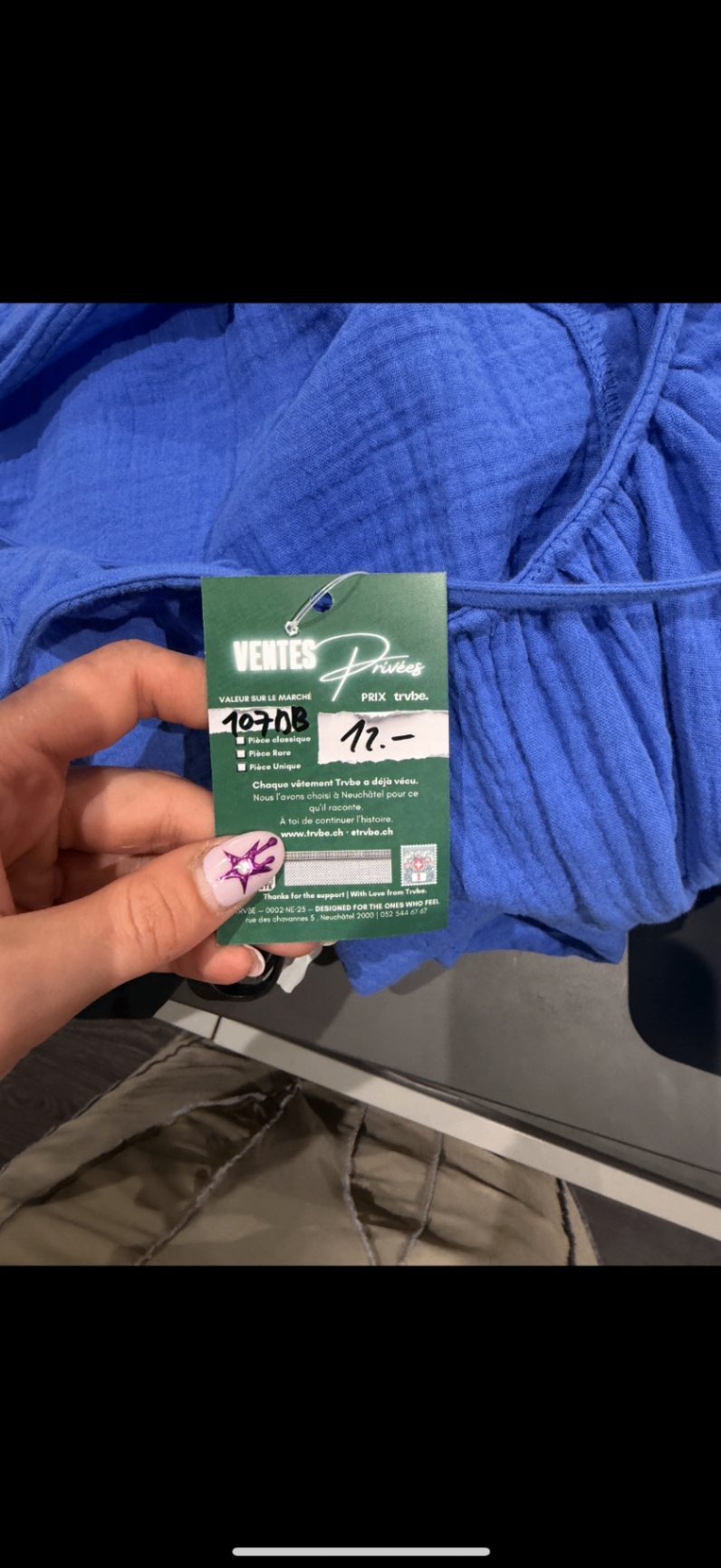 HM — HM Robe blue