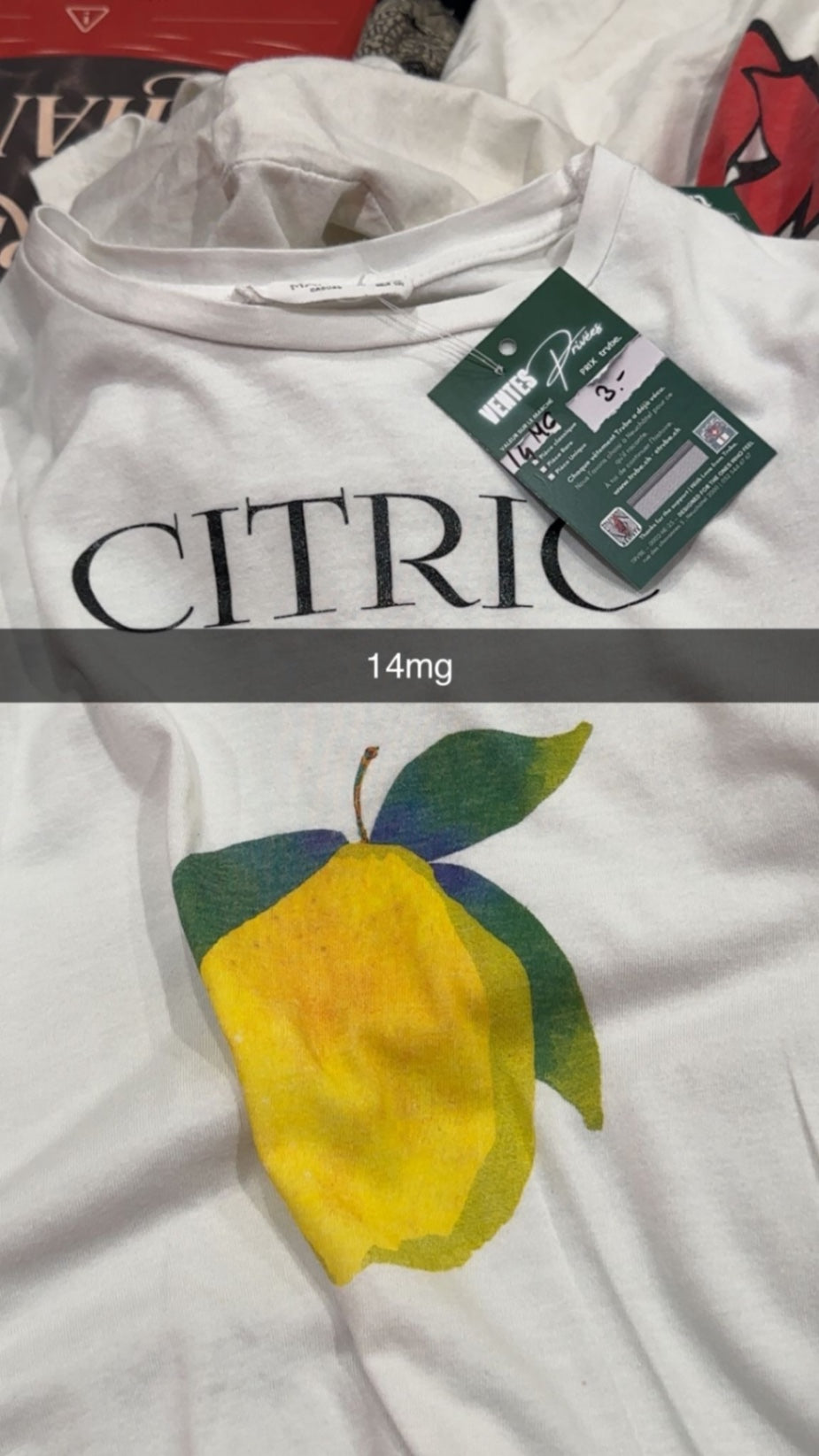 Citroën — Citroën T-Shirt 14 mg White