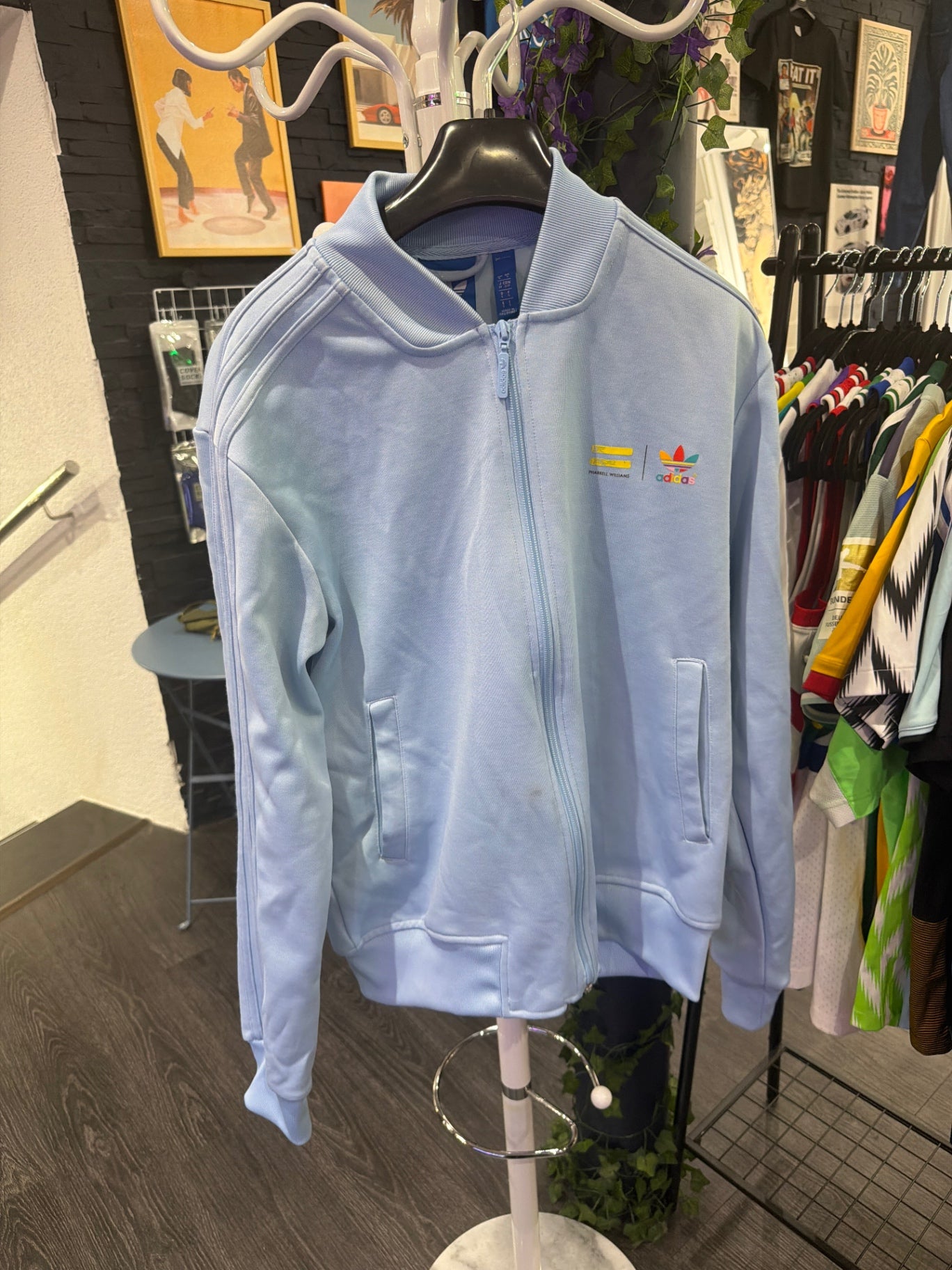 adidas x Pharrell Williams — adidas x Pharrell Williams jacket S Hellblau